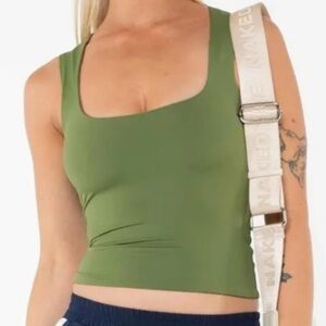 Princess Polly Back In Time Top Olive